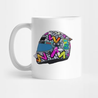 Daniel Ricciardo 2020 helmet design Mug